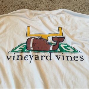Vineyard Vines Football Long Sleeve Tee